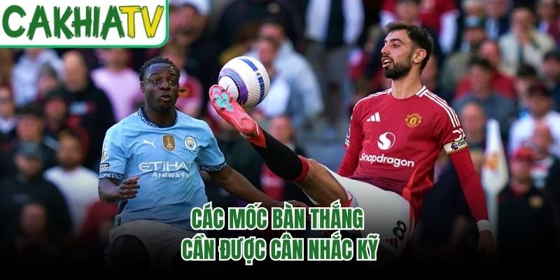 Các mốc bàn thắng cần được cân nhắc kỹ