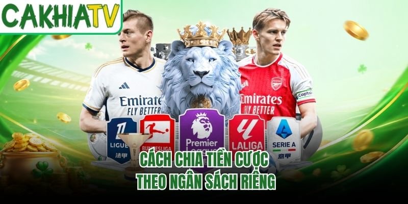 Cách chia tiền cược theo ngân sách riêng