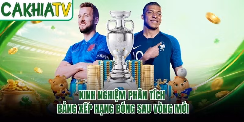 Kinh Nghiệm Phân Tích Bảng Xếp Hạng Bóng Sau Vòng Mới