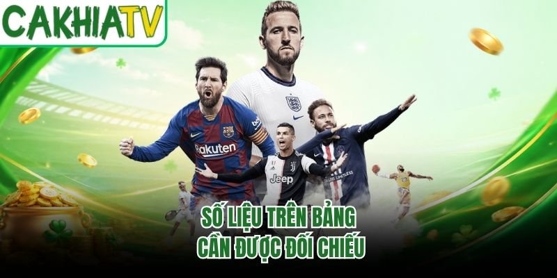 Số liệu trên bảng cần được đối chiếu
