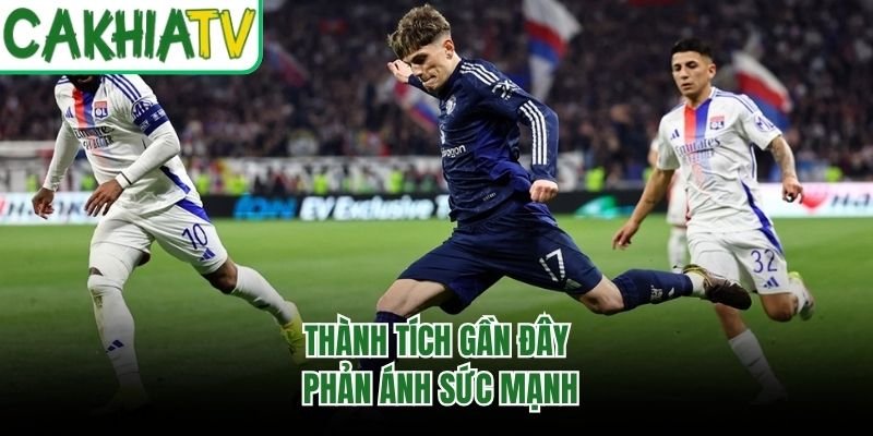 Thành tích gần đây phản ánh sức mạnh