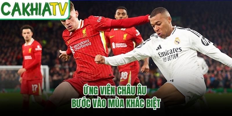 Ứng viên châu Âu bước vào mùa khác biệt